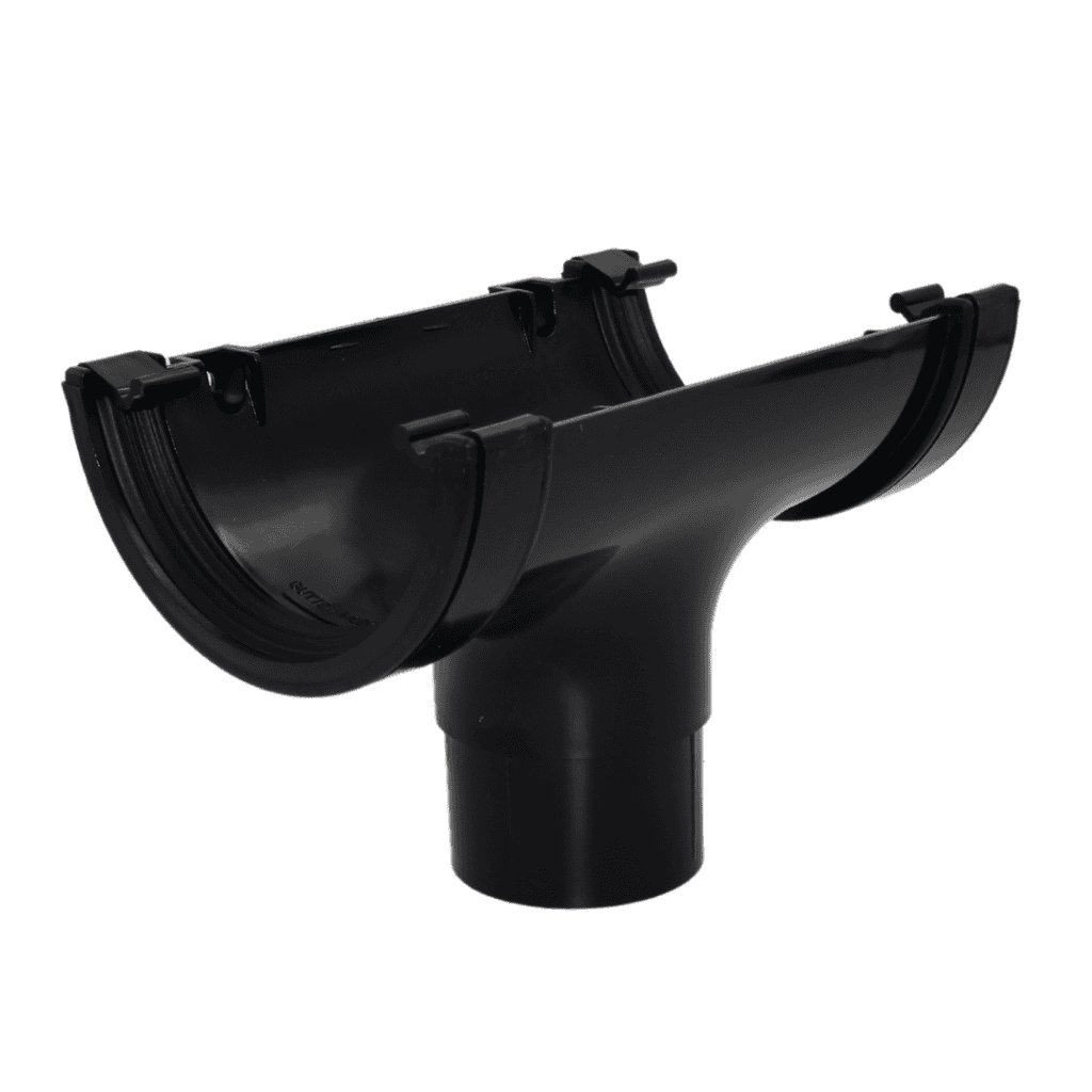 112mm Half Round Gutter Running Outlet