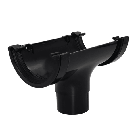 112mm Half Round Gutter Running Outlet