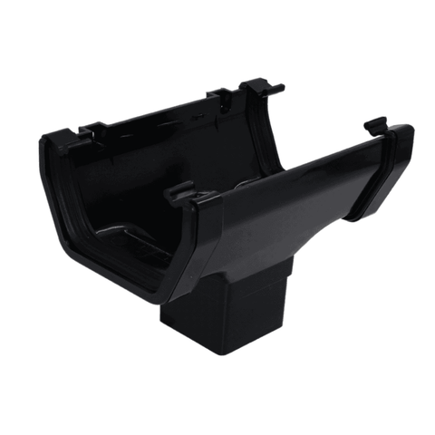 114mm Square Gutter Running Outlet