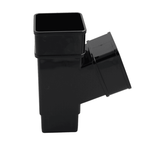 65mm Square Downpipe Branch 112.5°