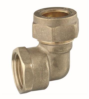 COMPRESSION 15mm x 1/2" ELBOWS FEMALE IRON