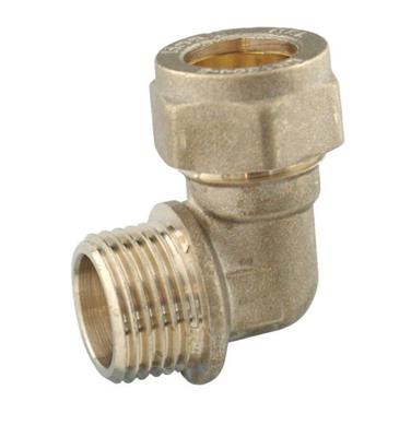 COMPRESSION 15mm x 3/4" ELBOWS MALE IRON