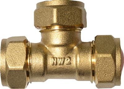 COMPRESSION 15mm EQUAL TEE