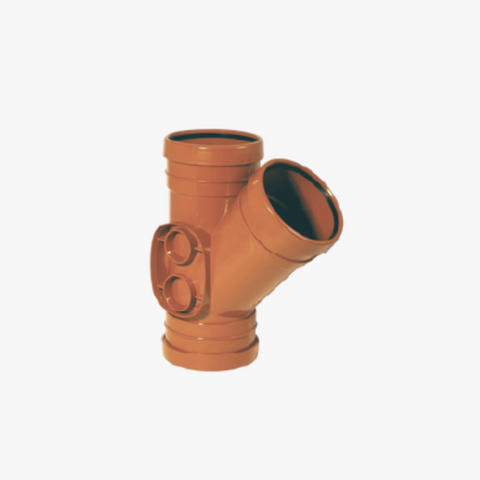 Triple socket Branch 45°